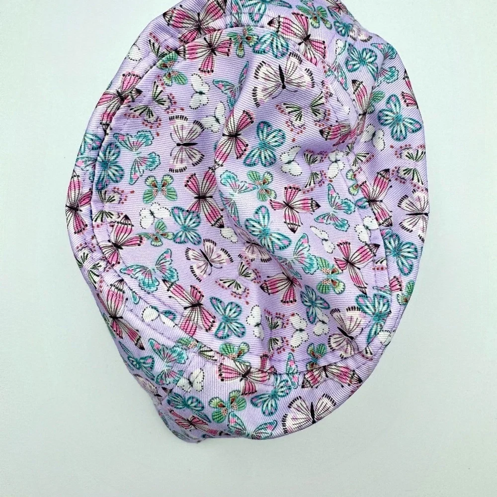 Claire's Club Purple Butterfly Bucket Hat